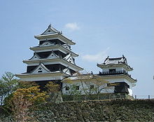 Ozu castle from west.JPG