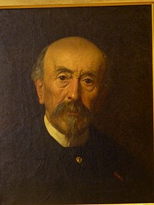 Portrait d'Édouard Puyo, musée des beaux-arts de Morlaix.