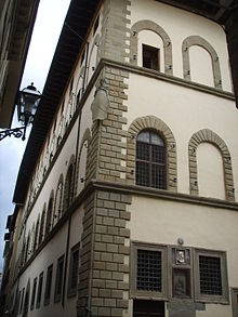 Facade of Palace Palazzo Borgherini-Rosselli del Turco 03.JPG