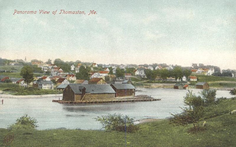 File:Panorama View of Thomaston, ME.jpg