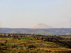 Panorama of the Hyblaean Mountains.