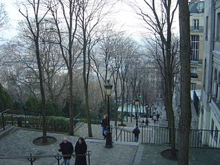 <span class="mw-page-title-main">Rue Foyatier</span> Street in Paris, France