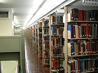 The Stacks, seen here in 2006 Pattee library stacks.jpg