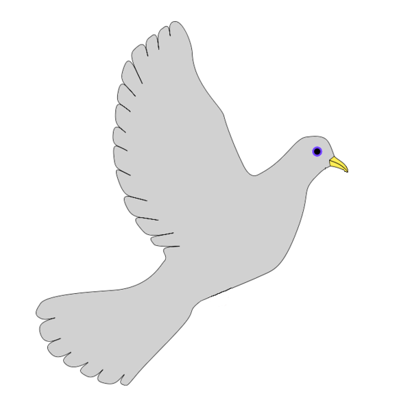 File:Peace dove-grey.png