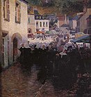 Frank Crawford Penfold, Market Day in Pont-Aven