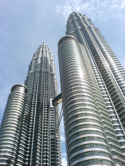 Les tours Petronas, Kuala Lumpur.