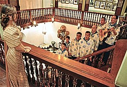 Harana band a traditional way of serenade in the Philippines. Philippine culture harana 0.jpg