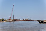 Thumbnail for File:Pile driving at mouth of River Blyth - geograph.org.uk - 2973381.jpg