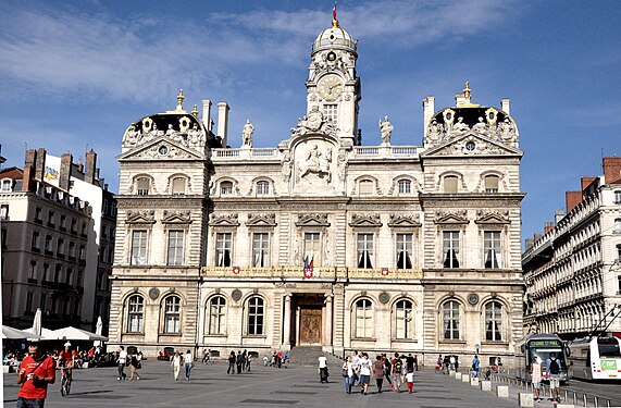 Town hall of Lyon (France)