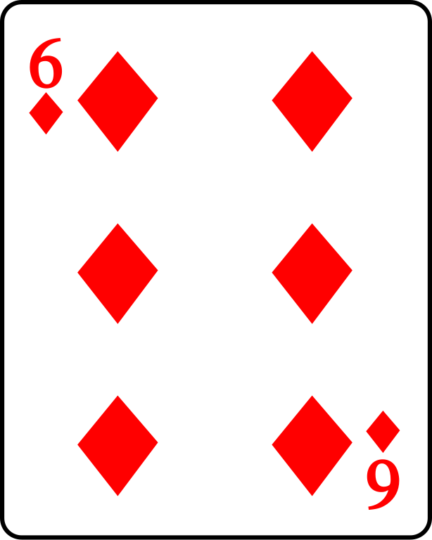 File:Playing card diamond 6.svg - Wikipedia