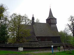 16th-century wooden church in Osiek