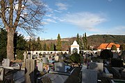 Čeština: Hřbitov v Prachaticích. English: Cemetery in Prachatice, South Bohemia, Czechia.