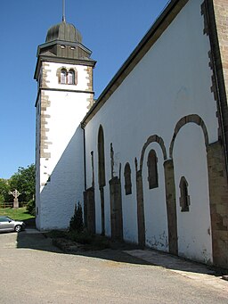 Sankt Remigius prostekyrka (Propsteikirche) i Haschbach.