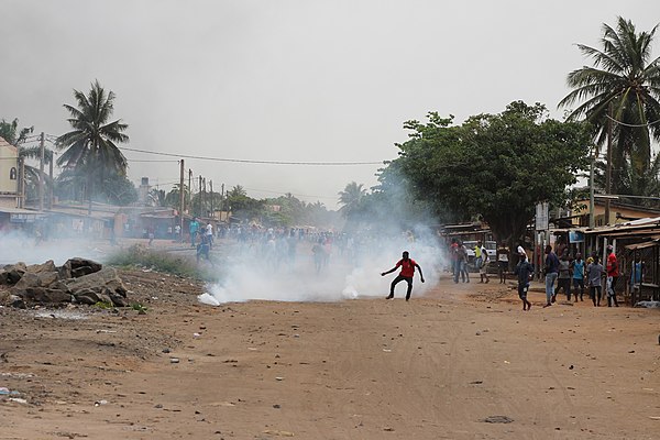 The 2017–18 Togolese protests against the 50-year rule of the Gnassingbé family