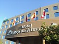 Fachada del Hotel Diego de Almagro Aeropuerto