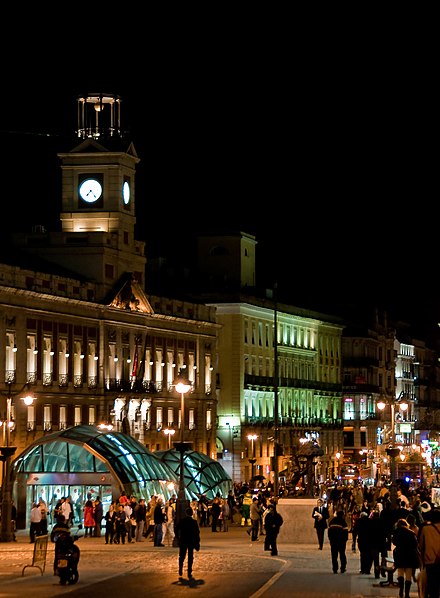 Madrid gets lively around midnight