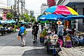 Puestos de venta en Sukhumvit Road 2