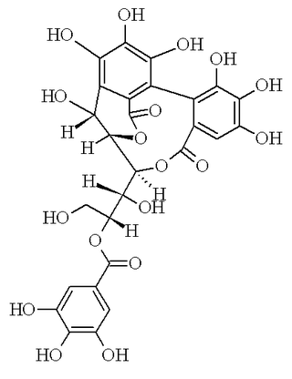 <span class="mw-page-title-main">Punicacortein A</span> Chemical compound