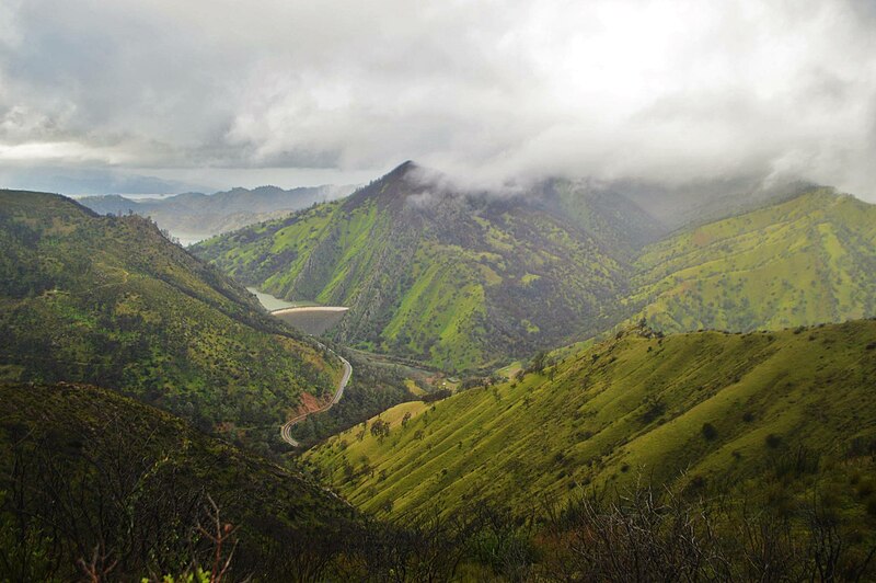 File:Putah Creek Wildlife Area with Monticello Dam.jpg