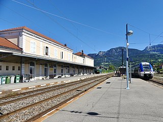 <span class="mw-page-title-main">La Roche-sur-Foron station</span> Railway station in La Roche-sur-Foron, France