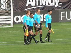 Referees at Union at Earthquakes 2010-09-15.JPG