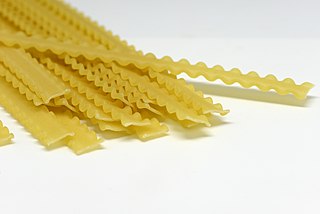 <span class="mw-page-title-main">Mafaldine</span> Type of pasta