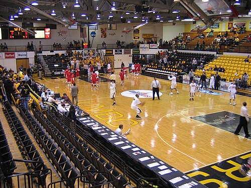 The Retriever Activities Center prior to the 2008 America East Conference Championship Game