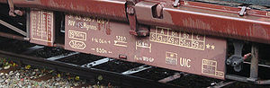 Thumbnail for UIC classification of goods wagons