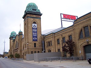 The facade of the Coca-Cola Coliseum (2005)