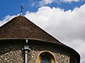 Roofing detail on the medieval Church of Saint Martin of Tours in Eynsford. [89]