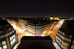 Paris'te çatı tırmanışı