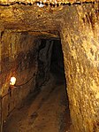 罗马尼亚罗西亚蒙大拿的金矿矿洞。
