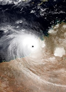 Cyclone Rosita Category 5 Australian region cyclone in 2000