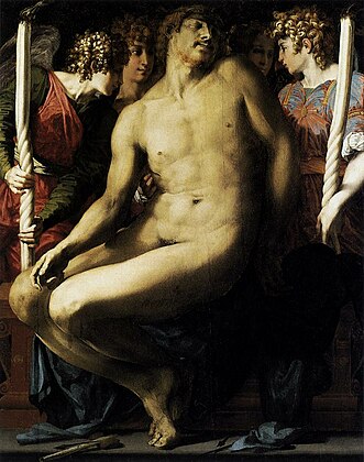 Le Christ parmi les anges ou la Lamentation, vers 1525-1526, musée des Beaux-Arts de Boston.