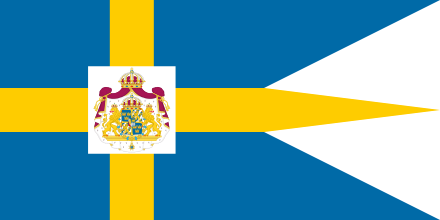 The royal standard used by the monarch