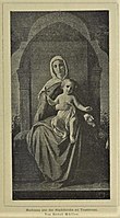 Rudolf Müller: Madona z kostela v Trutnově (repro Österrreichische Kunst-Chronik 1887)