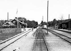 Runhallen station in 1937