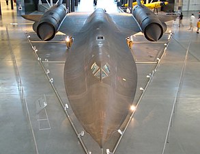 Spaningsflygplanet SR-71 Blackbird.[11]