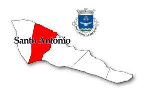 Localização no município de São Roque do Pico