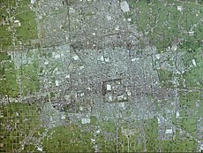 Saga city center area Aerial photograph.1987.jpg