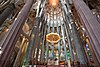 Interior of the Sagrada Familia