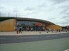 Entrance to Sainsbury's, Greenwich, pictured in 2010