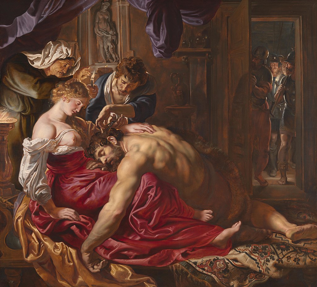 "Samson and Delilah" by Peter Paul Rubens