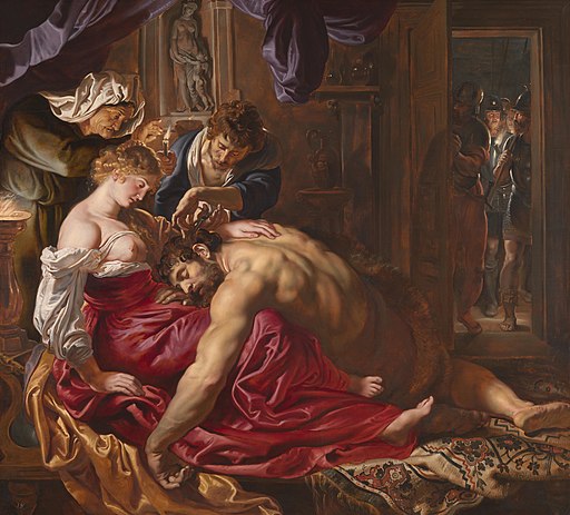 Samson and Delilah by Rubens