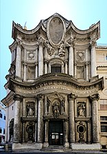San Carlo alle Quattro Fontane, Rome, 1638-1677, by Francesco Borromini[134]