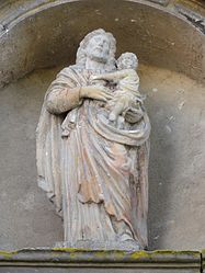 Statue de St-Joseph et de l'enfant Jésus