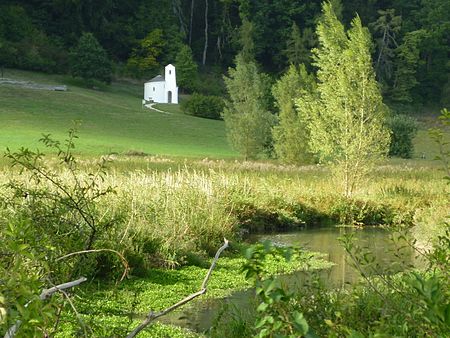 Schambachried mit Gunthildiskapelle