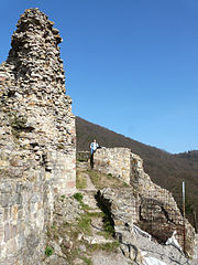 Südmauer mit so genanntem „Schalenturm“