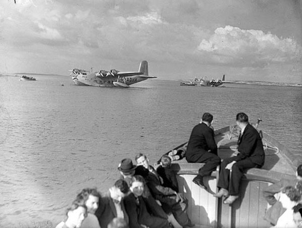 Seaplanes at Foynes, July 1938