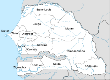 Regions o Senegal
